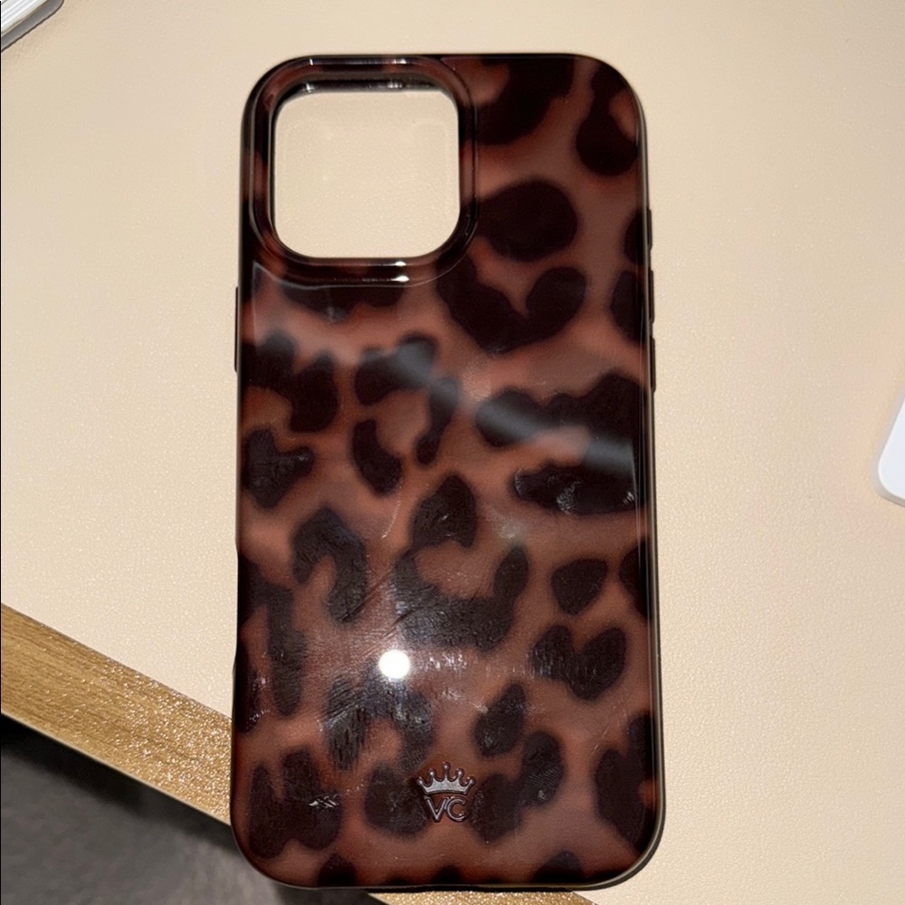Velvet Caviar IPhone 16 Pro Max Leopard Print Case